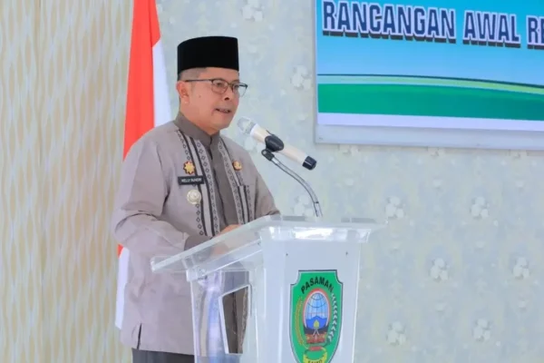 Pasaman Susun RPJMD 2025–2030 untuk Wujudkan “Pasaman Bangkit” Berkelanjutan Bupati Pasaman, Foto investigasi.news
