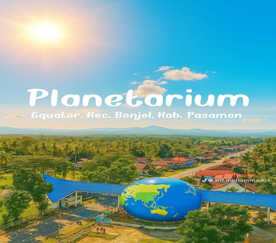 Planetarium Equator Bonjol: Ikon Wisata Edukasi Pasaman di Garis Khatulistiwa