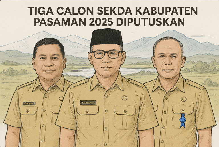 Calon Sekda Kabupaten Pasaman 2025