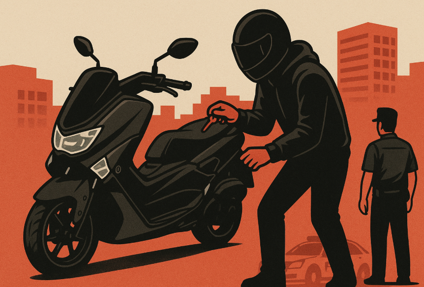 Maraknya Kehilangan Kendaraan di Pasaman, Apa yang Terjadi? Motor Yamaha NMAX hitam hilang di Lubuk Sikaping, Pasaman