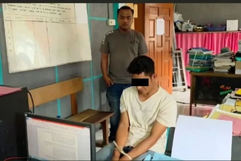 Residivis Narkoba Ditangkap di Pasaman atas Kasus Pencurian 900 Kg Karet