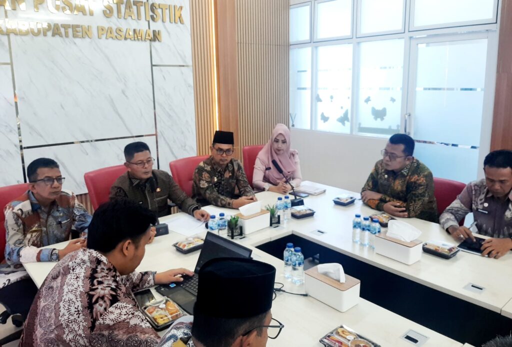 sinergi data OPD BPS Pasaman