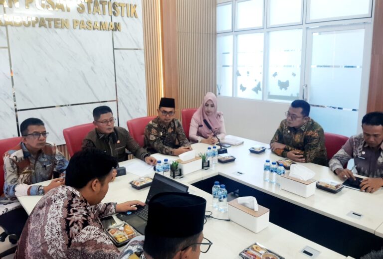 sinergi data OPD BPS Pasaman