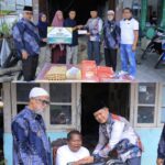 Bupati Pasaman Welly Suhery menyerahkan bantuan korban kebakaran dan kursi roda bagi penyandang disabilitas sebagai wujud kepedulian pemerintah daerah.