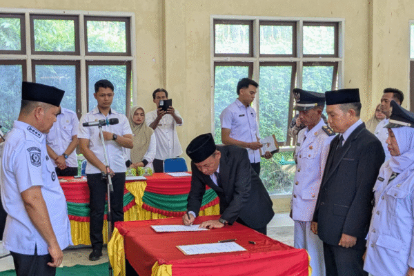 pelantikan wali nagari Pasaman