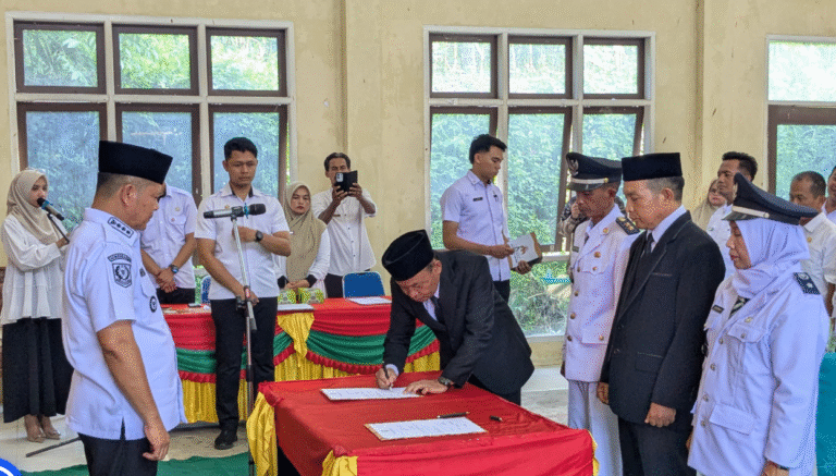 pelantikan wali nagari Pasaman