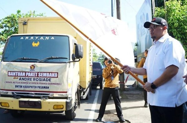 bantuan banjir Pasaman Agam Andre Rosiade