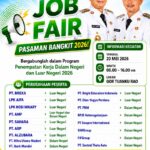 Job Fair Pasaman 2026 menyediakan lebih dari 2.000 lowongan kerja bagi masyarakat