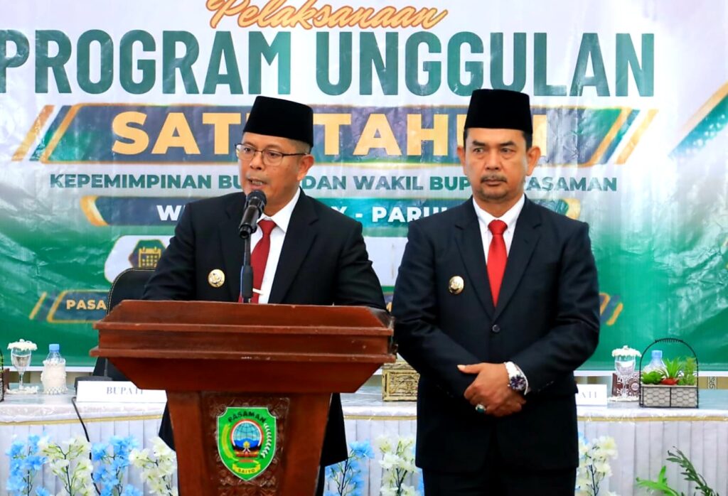Bupati Welly Suhery dan Wakil Bupati Parulian memimpin rapat OPD Pemerintah Kabupaten Pasaman