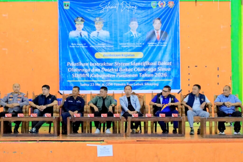 Kegiatan identifikasi bakat olahraga siswa di Kabupaten Pasaman
