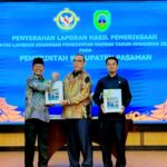 Bupati Pasaman menerima opini WTP dari BPK RI atas LKPD Tahun 2025