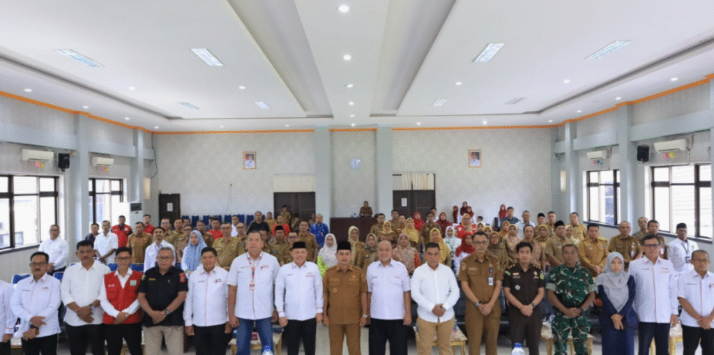 Pelantikan H. Parulian Dalimunthe sebagai Ketua PMI Kabupaten Pasaman periode 2026-2031