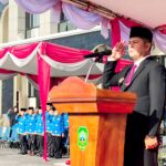 Bupati Pasaman Welly Suhery memimpin upacara Hari Lahir Pancasila di Pasaman