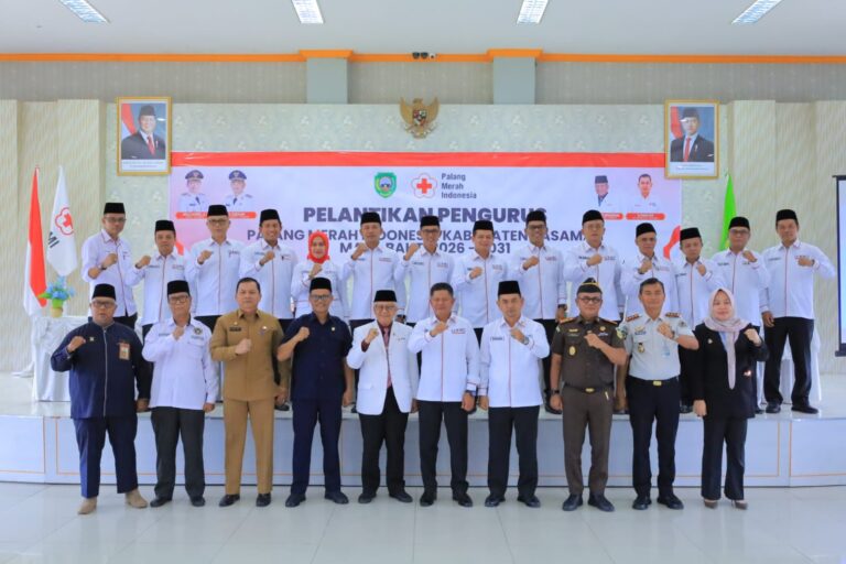 Pelantikan H. Parulian sebagai Ketua PMI Kabupaten Pasaman periode 2026-2031