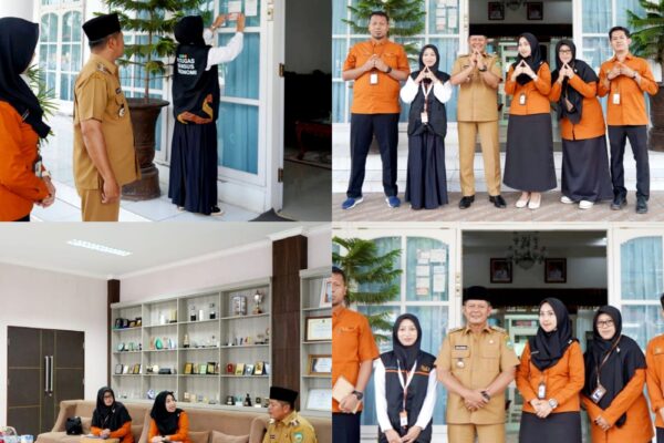 Bupati Welly Suhery menerima kunjungan petugas Sensus Ekonomi 2026 di Pasaman