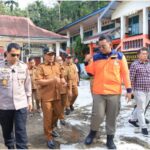 Tim Satgas PPRP meninjau infrastruktur terdampak bencana di Kabupaten Pasaman.