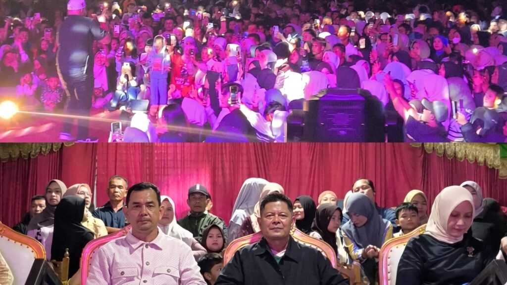 Ribuan masyarakat menghadiri pesta rakyat HUT ke-81 Pasaman di GOR Tuanku Rao