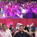 Ribuan masyarakat menghadiri pesta rakyat HUT ke-81 Pasaman di GOR Tuanku Rao